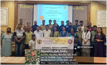 Blood donation camp held at Rosary College