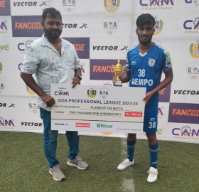 Pro League: Dempo SC record second straight win