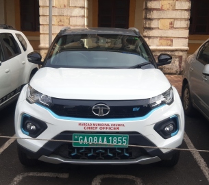 EV makes return to MMC parking lot