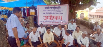 Protesters demand halt of inter-state buses in Pernem
