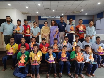 Ganesh idol-making workshop held
