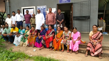 After months-long delay in salaries, PMC staff agitate