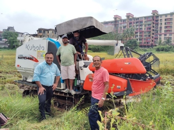 Farmers reap bountiful harvest from fallow agricultural fields at Salpem