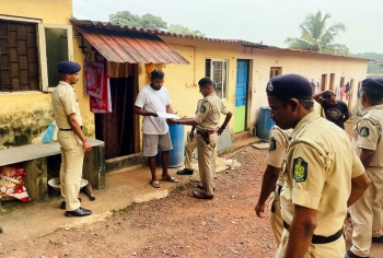 Porvorim police arrest 5, round up 13 in tenant verification drive