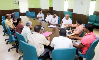 GSUDA team, consultant visit Canacona, discuss upcoming CMC projects
