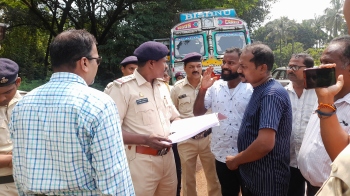 NH officials retreat as Bhoma locals oppose survey work