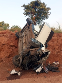 4 injured in mishap on Malpem highway