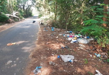 Road leading to Monte Hill becomes favourite ground for waste dumping