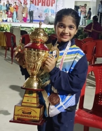 Tanishka wins two bronze at aerobics nationals