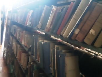 Cupboards to house priceless Portuguese books yet to arrive