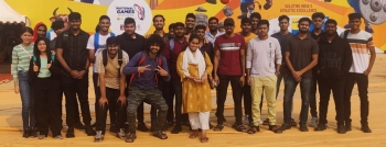 Don Bosco College students visit Campal Sports Village