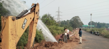 Damage to pipeline disrupts water supply in Dharbandora