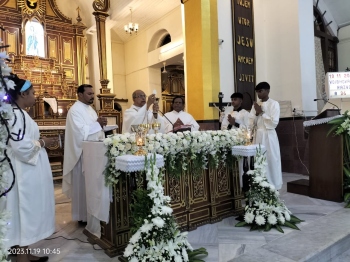 Archbishop Couto celebrates Utorda feast