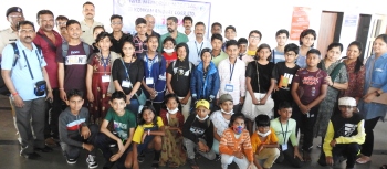 Cancer-hit kids from Mumbai arrive for annual tour of Goa