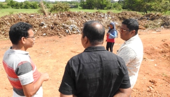 Hinting at blame game, Venzy insists Council must lift dumped waste away