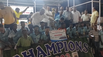 Fr Agnelo YSC Paroda clinch II Cavelossim Villagers UK Cup