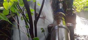 Water pipeline bursts in Tivim; Bardez supply to be afected