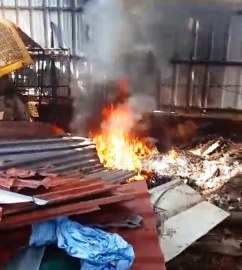 Activists cry foul over burning of waste at Nessai Ind Estate