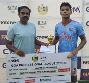 Geno FC trounce Guardian Angel SC; Pax of Nagoa beat Calangute Association