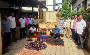 Goa liquor worth Rs 5 lakh seized in Belagavi