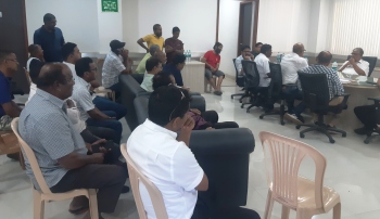 Salcete’s lone minister gets down to business, visits South Goa Collectorate office to listen to grievances of public