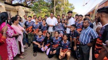 MLA gets Goan Cestoball team special coach on train to Punjab for nationals