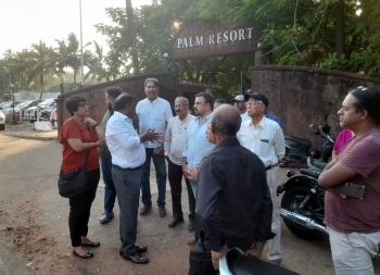 Trees coming under road-widening in Calangute to be saved