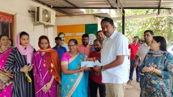 2 Sada landslide-hit families get Rs 1 lakh each from CM relief fund