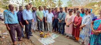 Work on cross drains launched at New Vaddem junction