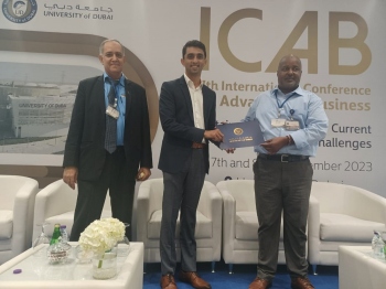Goan professors jointly win ‘Best Paper Award’ at Dubai