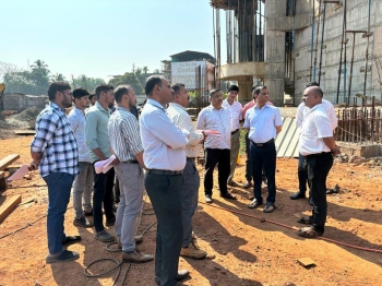 Work expedited at new bus stand: Bicholim MLA