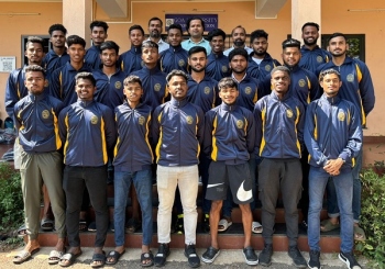 Goa University team for West Zone inter-university football men