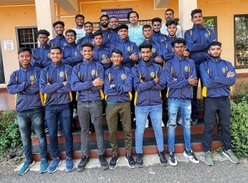 Goa University team for West Zone inter-university hockey men