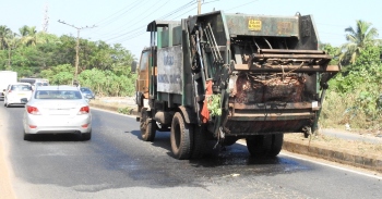 MMC's garbage compactor breaks down at Aquem