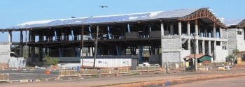 Construction of phase-I of SGPDA's new wholesale fish market nears completion