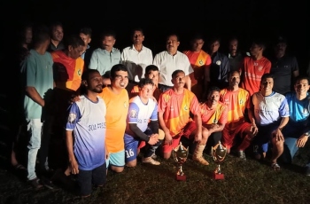 Goa Police Veterans, Goa Priests play out 1-1 draw
