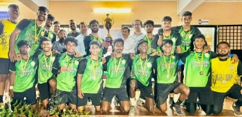 St Xavier's College, Rosary College excel in handball inter-collegiate c'ship