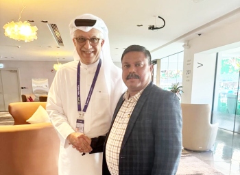 GFA prez meets AFC boss, requests to allot beach football championship