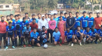 Canacona U-17 thump Chaudi Boys