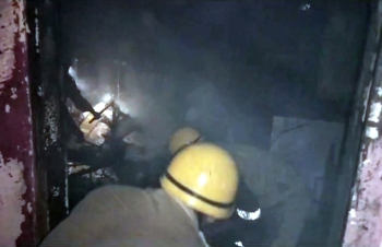 Lucky escape for family amid fire in Vasco flat