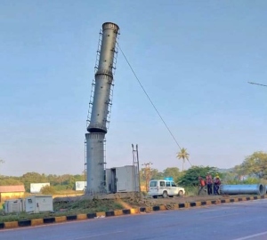 Controversial mobile tower pulled down by cellular company