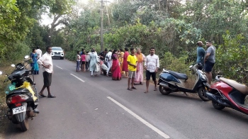 Brave woman prevents attempt to snatch Mangalsutra at Korgao