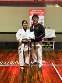 Rheanne earns 1st Dan Black Belt at Noida grading exam