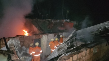 1 hurt as house partially gutted in blaze at Ucassaim