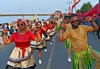 Traditional float parade in Panaji ushers in Carnival