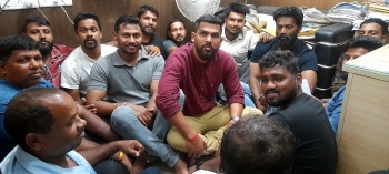 MLA begins sit in protest at Tiswadi TCP office