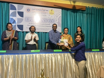 VMSCL's Vaishnavi clinches 1st place for the third time at Epiphany 6.0