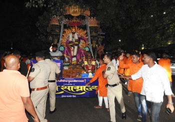 Tension in Margao as 2 groups of Shiv Premis face off