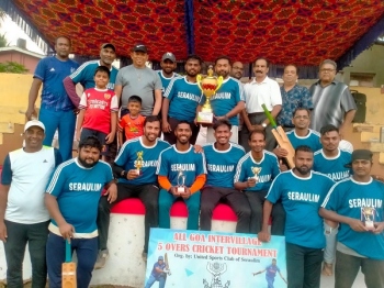 USC Seraulim crowned inter-village cricket champs