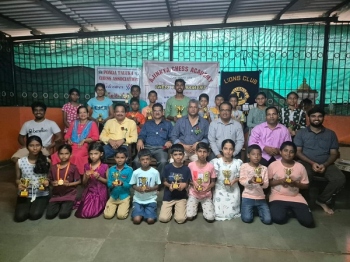 Curti Rapid chess tournament held for young masterminds